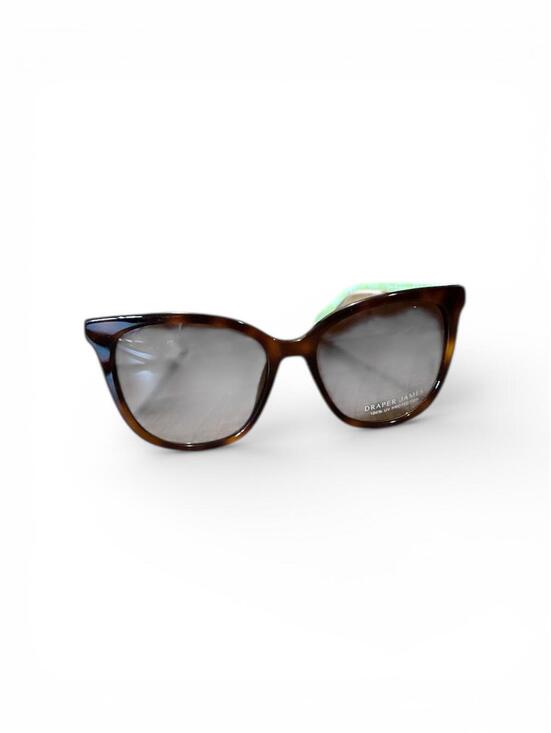 Draper James Accessories - Draper James Tortoise Frame Sunglasses with Yellow Arms